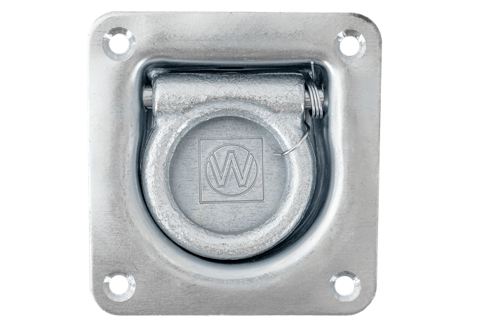 WINTERHOFF ZBF 70-2 χωνευτή βάση δαπέδου, κοτσαδόρος τοποθέτησης φορτίου τρέιλερ