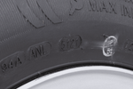 OUTLET Ενισχυμένος τροχός τρέιλερ TIRE KENDA 155/70 R12C 104/102N RIM STARCO 4.5Jx12"H2 5x112 ET:20