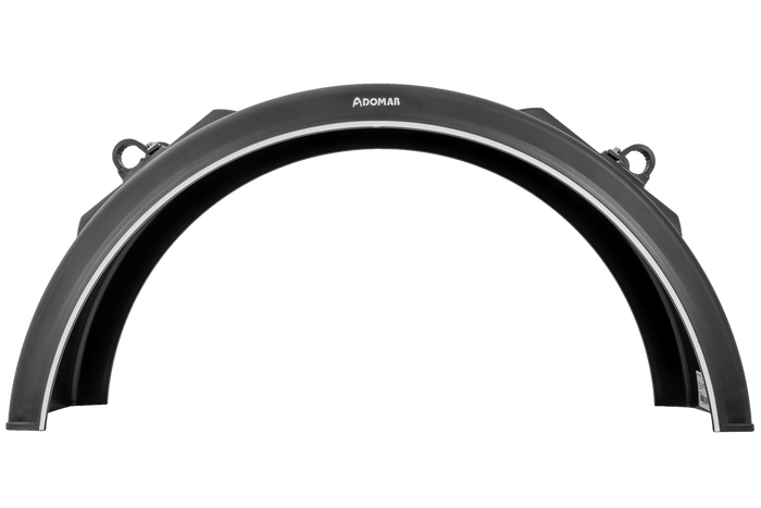 Φτερό για ρυμουλκούμενο 19,5-22,5" DOMAR DK3075, θόλος τροχού 1250/430mm με βάσεις στήριξης