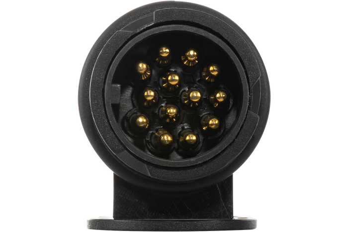 Ηλεκτρική εγκατάσταση MANTES, ζώνη ρυμουλκούμενου ρυμουλκούμενου, 7 m, βύσμα 13 PIN, ξιφολόγχες 2x 5 PIN