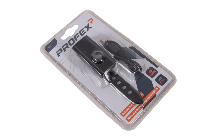 PROFEX 82004 Pro Φως Ποδηλάτου με Αλουμινίου και Λιθίου USB