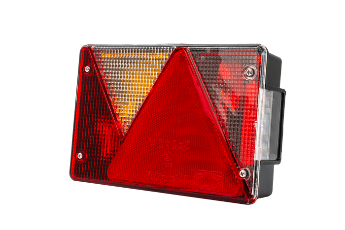 Πίσω φώτα ASPÖCK MULTIPOINT IV + καλωδίωση MANTES 4m 13PIN