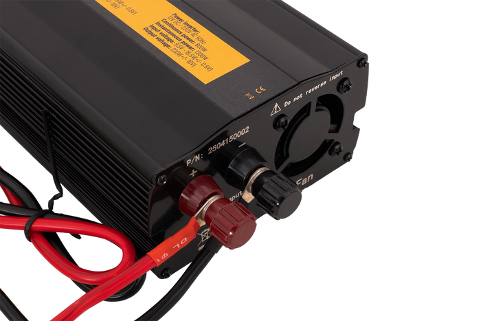 Μετατροπέας τάσης 12V/230V (600/1200W) KAMAR E1924