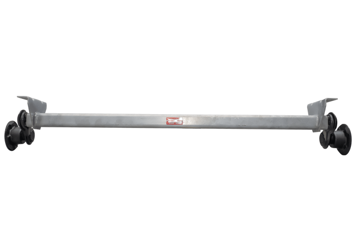 KNOTT VG7-L χωρίς φρένο άξονα για τρέιλερ UNITRAILER 750kg 1260mm 1560mm 4x100