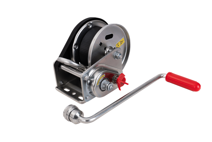 Βαρούλκο, βαρούλκο χειρός για ρυμουλκούμενο AL-KO 900 κιλών με ζώνη 7 μέτρων, φρένο και αυτόματο ξετύλιγμα