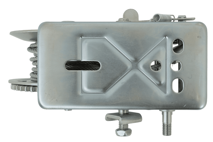 Χειροκίνητο βαρούλκο KNOTT 6X0017.008 για ρυμουλκούμενο 900kg με χαλύβδινο συρματόσχοινο