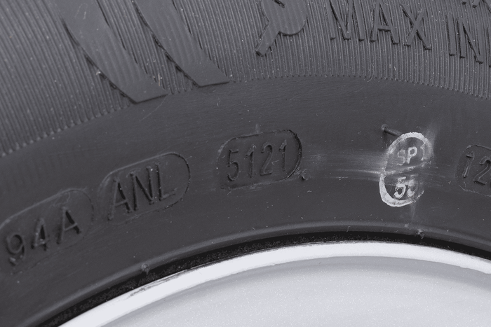 OUTLET Ενισχυμένος τροχός τρέιλερ TIRE KENDA 155/70 R12C 104/102N RIM STARCO 4.5Jx12"H2 5x112 ET:20