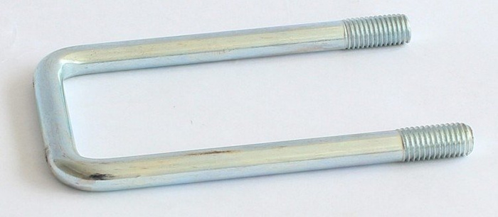 Τετράγωνο u-μπουλόνι M12 130/62/130