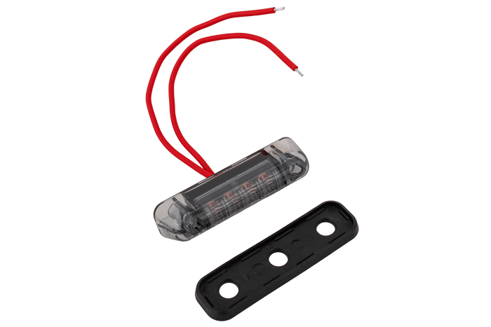 FRISTOM FT-081 LED ΣΚΟΥΡΟ κόκκινο φανό σήμανσης γενικής χρήσης