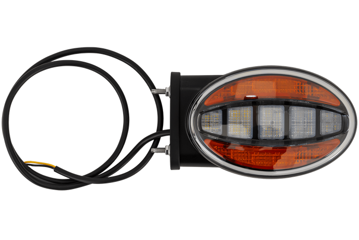 Μπροστινό φωτιστικό γενικής χρήσης FRISTOM FT-356 LED IND με πλαϊνή βάση στήριξης