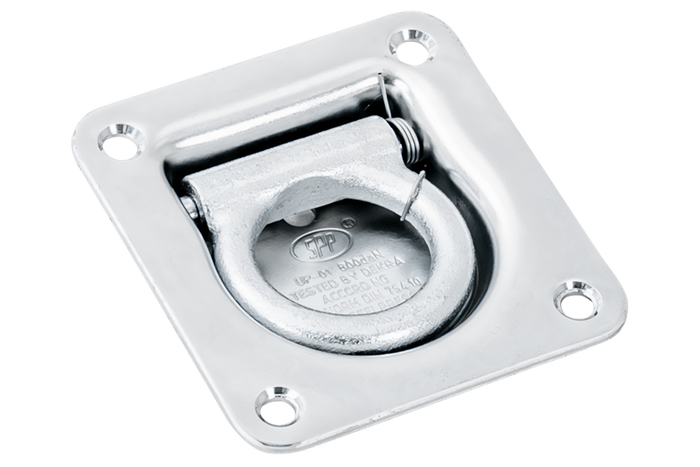 STEELPRESS UP-01 χωνευτή βάση δαπέδου, κοτσαδόρος τοποθέτησης φορτίου τρέιλερ