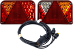 Πίσω φώτα LED DOBPLAST DPT35 + καλωδίωση MANTES 4m 7PIN