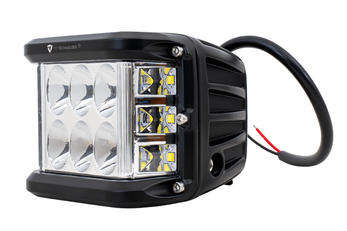 Σετ δύο λαμπτήρων εργασίας LED, ανακλαστήρας TT TECHNOLOGY TT.13209 12xLED 2200lm