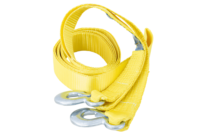 Σχοινί ρυμούλκησης με γάντζους Ιμάντας ρυμούλκησης UNITRAILER 4,5m/50mm/5t κίτρινο