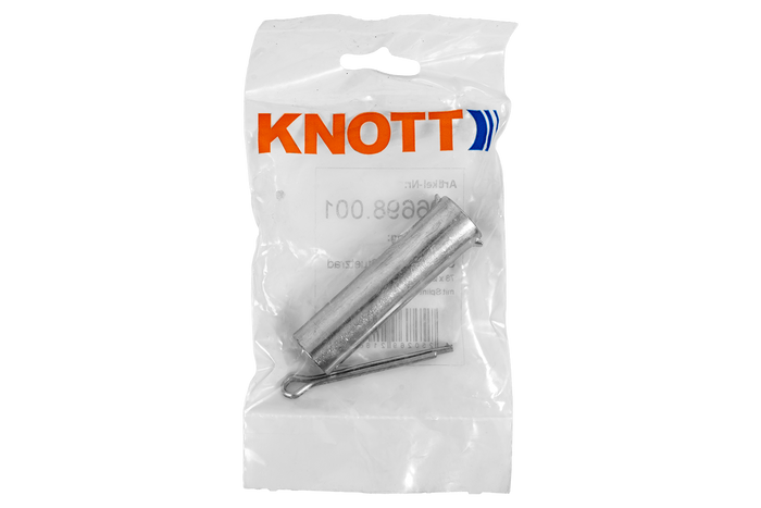 Άξονας στήριξης τροχού KNOTT 406698.001, δακτύλιος 78x20mm