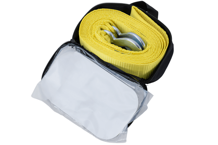 Σχοινί ρυμούλκησης με γάντζους Ιμάντας ρυμούλκησης UNITRAILER 5m/50mm/4t κίτρινο