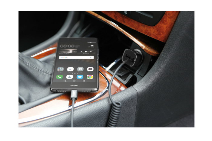 Φορτιστής αυτοκινήτου LAMP USB Type-C, υποδοχή αναπτήρα 12/24V