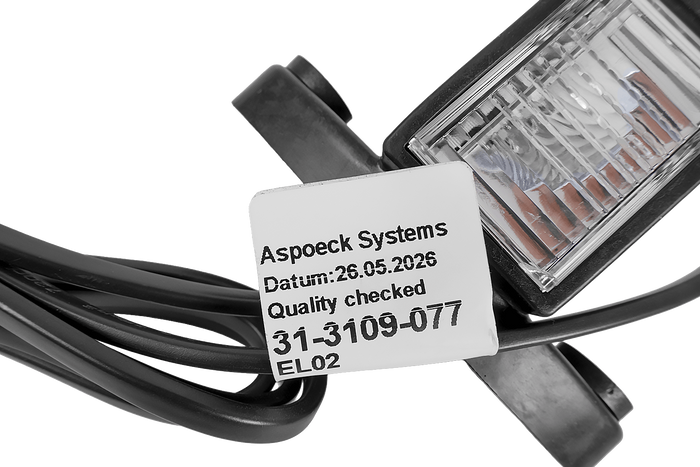 ASPÖCK SUPERPOINT IV πλευρικό φως LED, αριστερά