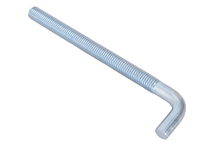 Γάντζος κατασκευής DROMET HP M10x140 με γωνιακό άκρο (ίσιο)