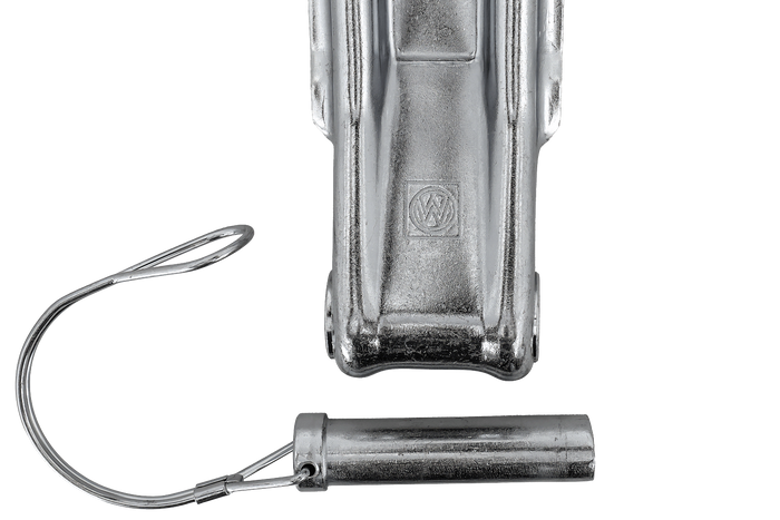 Πλαϊνός μεντεσέ με λαβή WINTERHOFF BSCH 10-17-170+BSCHG 10-17-C Πλήρης πλευρική τοποθέτηση ρυμουλκούμενου