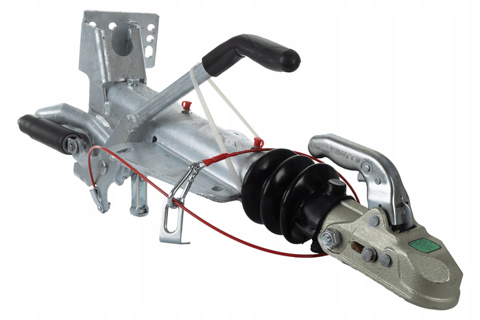 Συσκευή υπέρβασης KNOTT KF27B με κοτσαδόρο K27A για ρυμουλκούμενο 2700 kg με ράβδο έλξης τύπου V και στήριγμα τροχού στήριξης