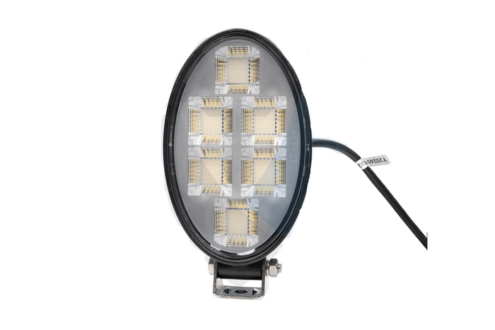 Λάμπα εργασίας LED ανακλαστήρας TT TECHNOLOGY BLACK TT.13415 150xLED 8200lm οβάλ