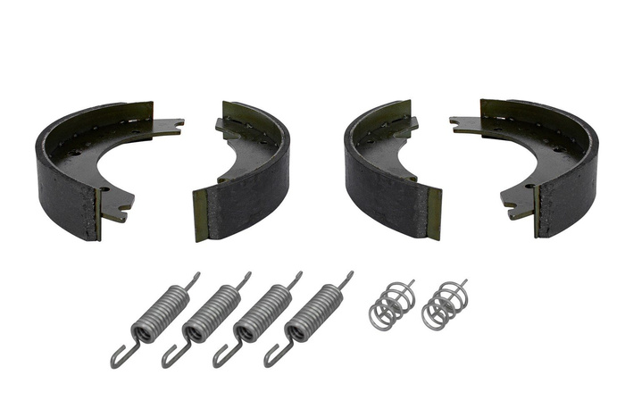 Παπούτσια φρένων για τον άξονα KNOTT 250x40 με σετ ελατηρίων UNITRAILER