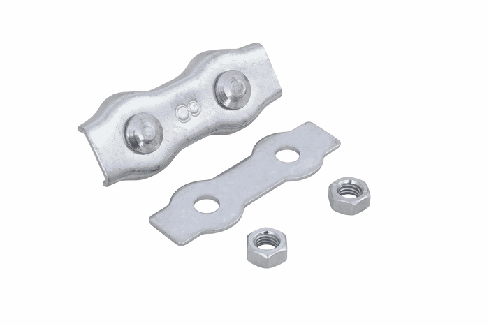 Σφιγκτήρας διπλού σχοινιού σέλας DROMET ZLS.8 για σχοινιά 8 mm