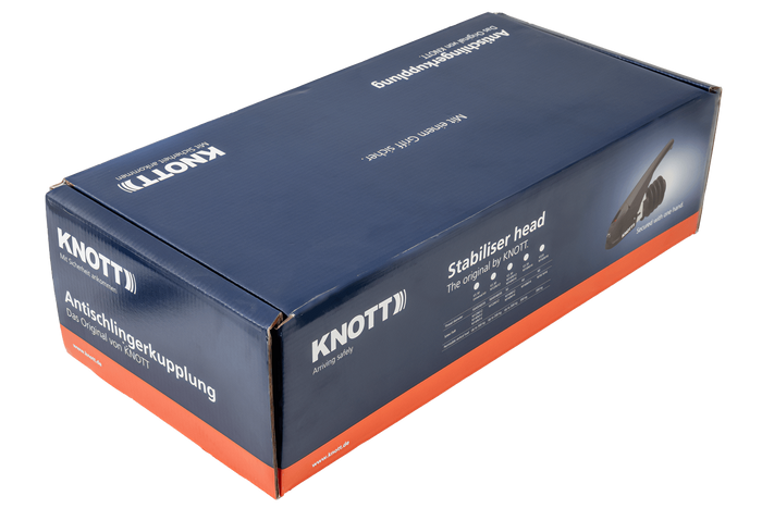 KNOTT KS30 κοτσαδόρος με μπάλα με σταθεροποιητή για ρυμουλκούμενο 3000 κιλών με σωληνοειδές ράβδο έλξης 50 mm