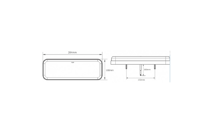 Πίσω φανάρι TruckLED L1871 LED NEON DYNAMIC 6 λειτουργίες αριστερά