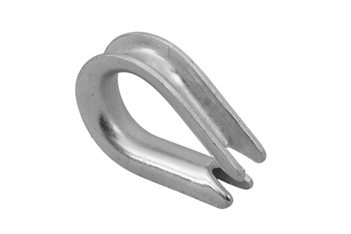 Δακτύλιος σχοινιού DROMET KU.6, ατσάλινος κύλινδρος, 6mm