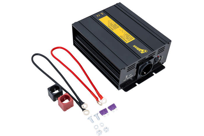 Μετατροπέας τάσης 24V/230V (1000/2000W) KAMAR E1927