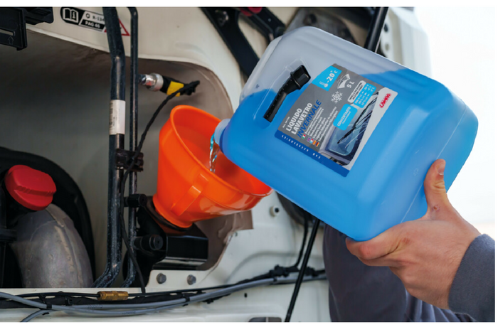 Χωνί καυσίμου LAMPA πλαστικό 160mm