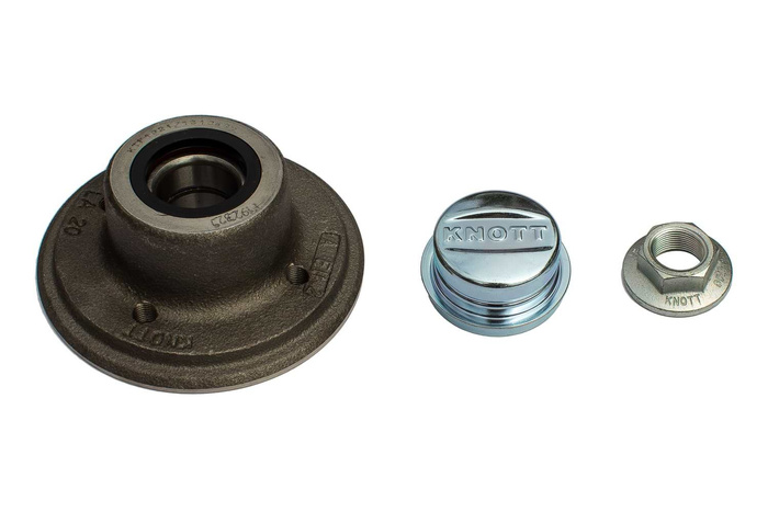 Περιλαμβάνεται πλήμνη με ρουλεμάν KNOTT 100x4