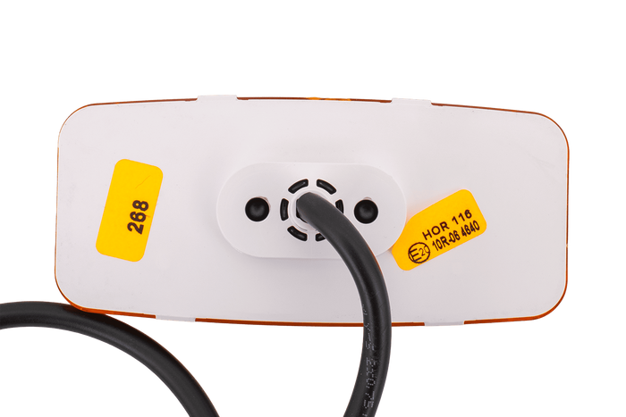 Φανός σήμανσης LED HORPOL LD 2765, πορτοκαλί, γενικής χρήσης, με βάση