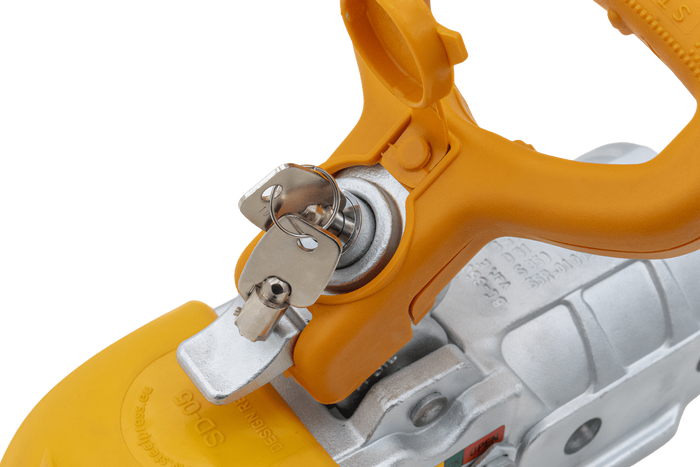 Ρυμουλκούμενο STEELPRESS BC-3500E-00-02+SD με μπάρα ρυμούλκησης από χυτοσίδηρο 60,5 mm