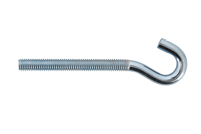 Γάντζος κατασκευής DROMET HZ M6x80 με ανοιχτό άκρο (λυγισμένο)