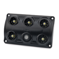 HORPOL LWD2153/CZ LED 900lm μαύρο εσωτερικό φωτιστικό αυτοκινήτου με διακόπτη