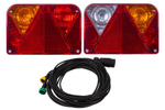 Πίσω φώτα DOBPLAST DPT35 + πλεξούδα 7 PIN MANTES 7m