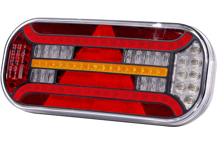 FRISTOM FT-610 LED πίσω λάμπα, 6 λειτουργιών, αριστερά