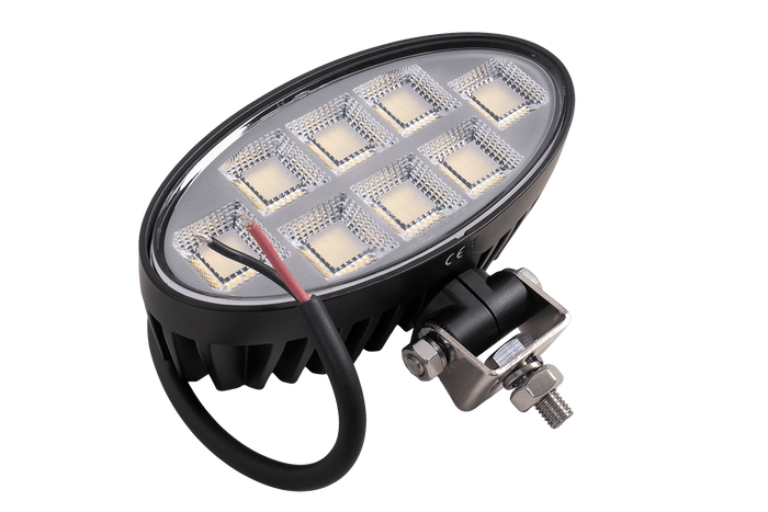 Λάμπα εργασίας LED ανακλαστήρας TT TECHNOLOGY BLACK TT.13417 160xLED 8900lm οβάλ