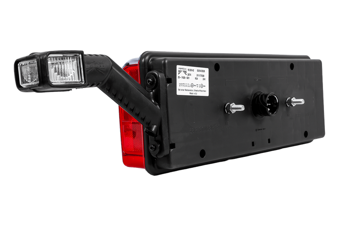 ASPÖCK EUROPOINT III Πίσω φως LED μπαγιονέτ 7PIN ASS2 με κόρνα 7 λειτουργίες δεξιά