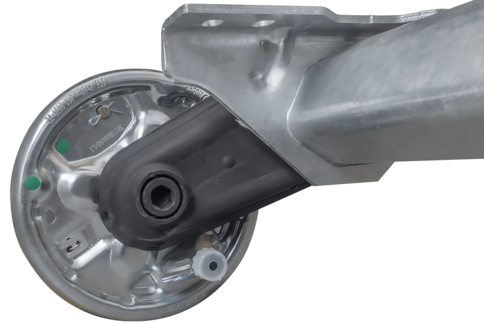 AL-KO COMPACT άξονας φρένων για ρυμουλκούμενο / ρυμουλκούμενο 1350kg 1300mm 1750mm 5x112