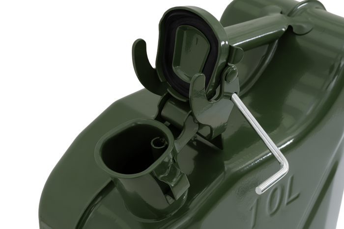 Μεταλλικό δοχείο 10L HERMON πράσινο