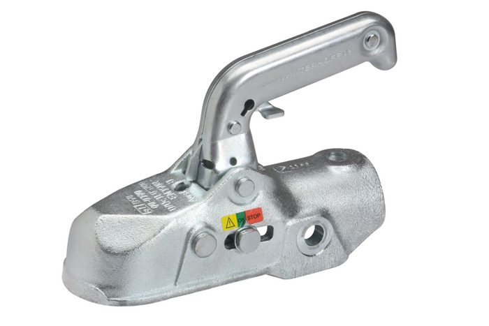 Ρυμουλκούμενο WINTERHOFF WW 350-RB-K1414 με μπίλια ρυμούλκησης για ρυμουλκούμενο 3500kg με ράβδο έλξης 50mm, από χυτοσίδηρο