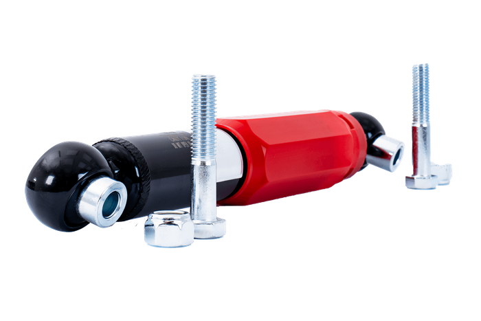 PIVEXIN υδραυλικό αμορτισέρ για άξονες ρυμουλκούμενου 1800-3500kg για μονούς και διπλούς άξονες