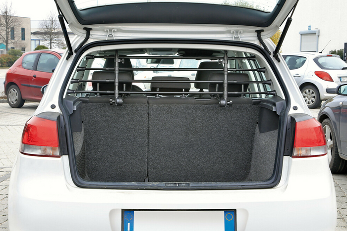 Διαχωριστικό χώρου αποσκευών LAMP GRG-9 Συμπαγές προστατευτικό ασφαλείας για σκύλους/αποσκευές 85-140cm