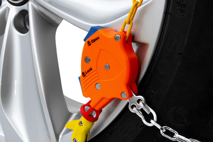 Αλυσίδες χιονιού Inter Pack KNS 110 - 9mm με μηχανισμό αυτοέντασης