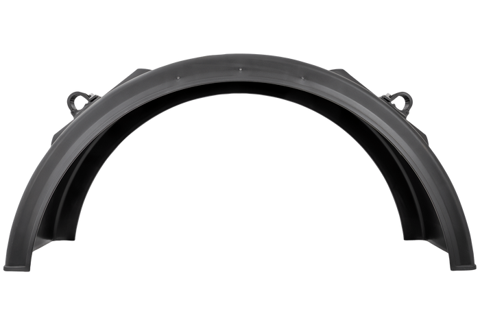 Φτερό για ρυμουλκούμενο 19,5-22,5" DOMAR DK2975, θόλος τροχού 1250/430mm με βάσεις στήριξης