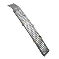 UNITRAILER ALR005 πτυσσόμενη ράμπα χάλυβα drive-on ράμπα για ρυμουλκούμενο 200cm 250kg